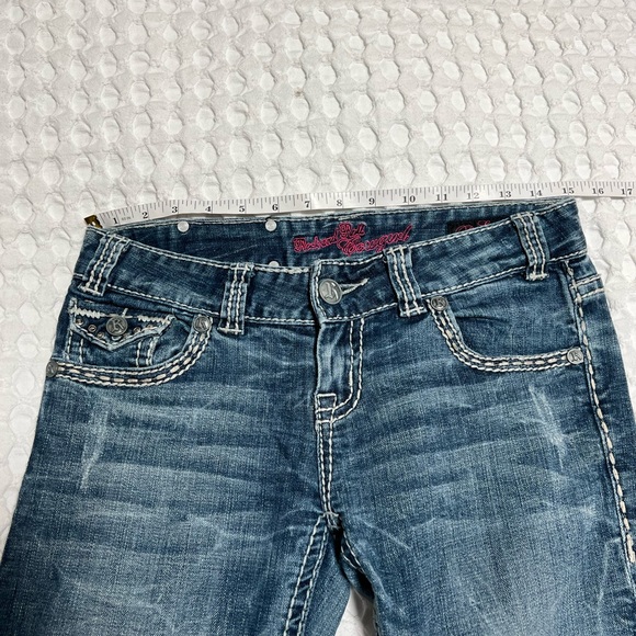 Rock & Roll Cowgirl Low-Rise Boot Cut Jeans - Picture 7 of 11